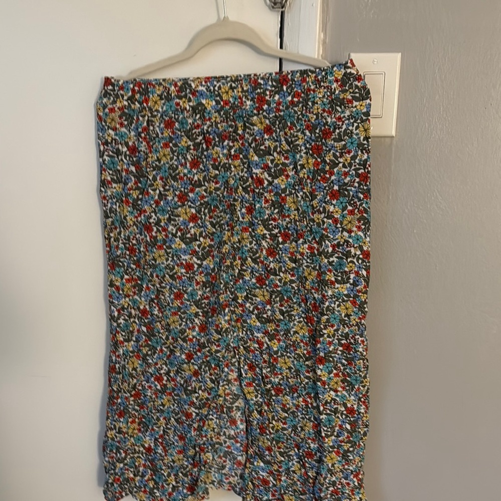 Floral Midi Skirt